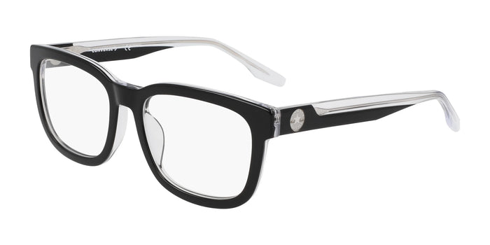 Converse CV5117 Eyeglasses | Size 52 / Black / Crystal Laminate