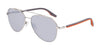 Converse CV307S NORTH END Sunglasses | Size 58 / Shiny Silver