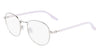 Converse CV3015 Eyeglasses / Shiny Silver / Size 50