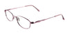 Coolclip CC820 Eyeglasses with Clip-on Sunglasses | Size 51 / Shiny Light Pink