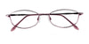 Coolclip CC820 Eyeglasses with Clip-on Sunglasses | Size 51 / Shiny Light Copper Brown