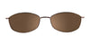 Coolclip CC820 Eyeglasses with Clip-on Sunglasses | Size 51 / Clip Only (Color №010)