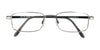Coolclip CC823 Eyeglasses with Clip-on Sunglasses | Size 52 / Satin Copper Brown