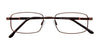Coolclip CC834 Eyeglasses with Clip-on Sunglasses | Size 49 / Satin Dark Blue