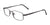 Coolclip CC834 Eyeglasses with Clip-on Sunglasses | Size 49 / Satin Steel