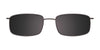 Coolclip CC834 Eyeglasses with Clip-on Sunglasses | Size 49 / Clip Only (Color №020)