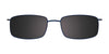 Coolclip CC834 Eyeglasses with Clip-on Sunglasses | Size 49 / Clip Only (Color №050)