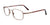Coolclip CC836 Eyeglasses with Clip-on Sunglasses | Size 51 / Satin Dark Brown