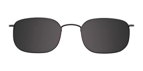 Coolclip CC836 Eyeglasses with Clip-on Sunglasses / Size 51 / Satin Black