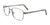 Coolclip CC838 Eyeglasses with Clip-on Sunglasses | Size 55 / Satin Grey