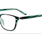 Blue Green Marbled