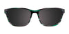 Coolclip CC841 Eyeglasses with Clip-on Sunglasses | Size 49 / Blue Green Marbled