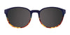 Coolclip CC842 Eyeglasses with Clip-on Sunglasses | Size 48 / Dark Brown Marbled