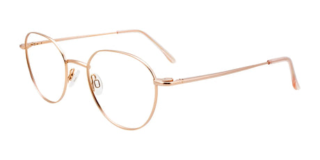 CoolClip CC844 Eyeglasses with Clip-on Sunglasses Satin Gold