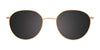 Coolclip CC844 Eyeglasses with Clip-on Sunglasses | Size 50 / Satin Gold