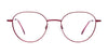 Coolclip CC844 Eyeglasses with Clip-on Sunglasses | Size 50 / Satin Gold