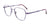 Coolclip CC845 Eyeglasses with Clip-on Sunglasses | Size 51 / Satin Purple
