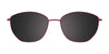 CoolClip CC846 Eyeglasses with Clip-on Sunglasses | Size 54 / Clip Only (Color №030)