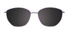 CoolClip CC846 Eyeglasses with Clip-on Sunglasses | Size 54 / Clip Only (Color №080)