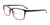 Coolclip CC847 Eyeglasses with Clip-on Sunglasses | Size 57 / Dark Grey & Light Crystal Brown/Dark Grey