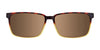 Coolclip CC847 Eyeglasses with Clip-on Sunglasses | Size 57 / Clip Only (Color №010)