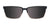Coolclip CC847 Eyeglasses with Clip-on Sunglasses | Size 57 / Clip Only (Color №020)