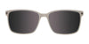 Coolclip CC848 Eyeglasses with Clip-on Sunglasses | Size 58 / Dark Demi Amber