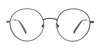 Coolclip CC850 Eyeglasses with Clip-on Sunglasses | Size 50 / Black