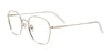 Coolclip CC851 Eyeglasses with Clip-on Sunglasses | Size 51 / Steel