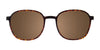 Coolclip CC851 Eyeglasses with Clip-on Sunglasses | Size 51 / Dark Steel