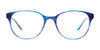 Coolclip CC854 Eyeglasses with Clip-on Sunglasses | Size 51 / Blue