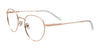 Coolclip CC856 Eyeglasses with Clip-on Sunglasses | Size 48 / Rose Gold