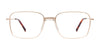 Coolclip CC858 Eyeglasses with Clip-on Sunglasses | Size 56 / Dark Steel