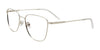 Coolclip CC859 Eyeglasses with Clip-on Sunglasses | Size 52 / Silver