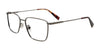 Coolclip CC860 Eyeglasses with Clip-on Sunglasses | Size 52 / Steel