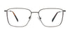Coolclip CC860 Eyeglasses with Clip-on Sunglasses | Size 52 / Blue