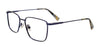 Coolclip CC860 Eyeglasses with Clip-on Sunglasses | Size 52 / Blue