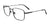 Coolclip CC861 Eyeglasses with Clip-on Sunglasses | Size 55 / Satin Black