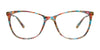 Coolclip CC862 Eyeglasses with Clip-on Sunglasses | Size 54 / Blue