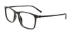 Coolclip CC863 Eyeglasses with Clip-on Sunglasses | Size 53 / Black