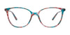 Coolclip CC864 Eyeglasses with Clip-on Sunglasses | Size 51 / Pink