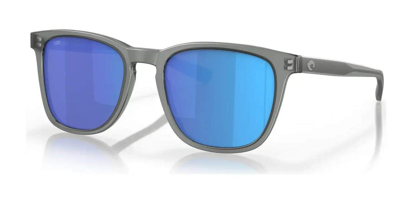 Costa SULLIVAN 6S2002 Sunglasses Matte Gray Crystal / Blue Mirror
