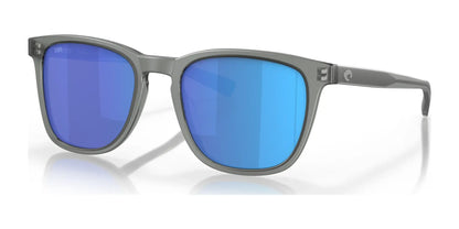 Costa SULLIVAN 6S2002 Sunglasses Matte Gray Crystal / Blue Mirror