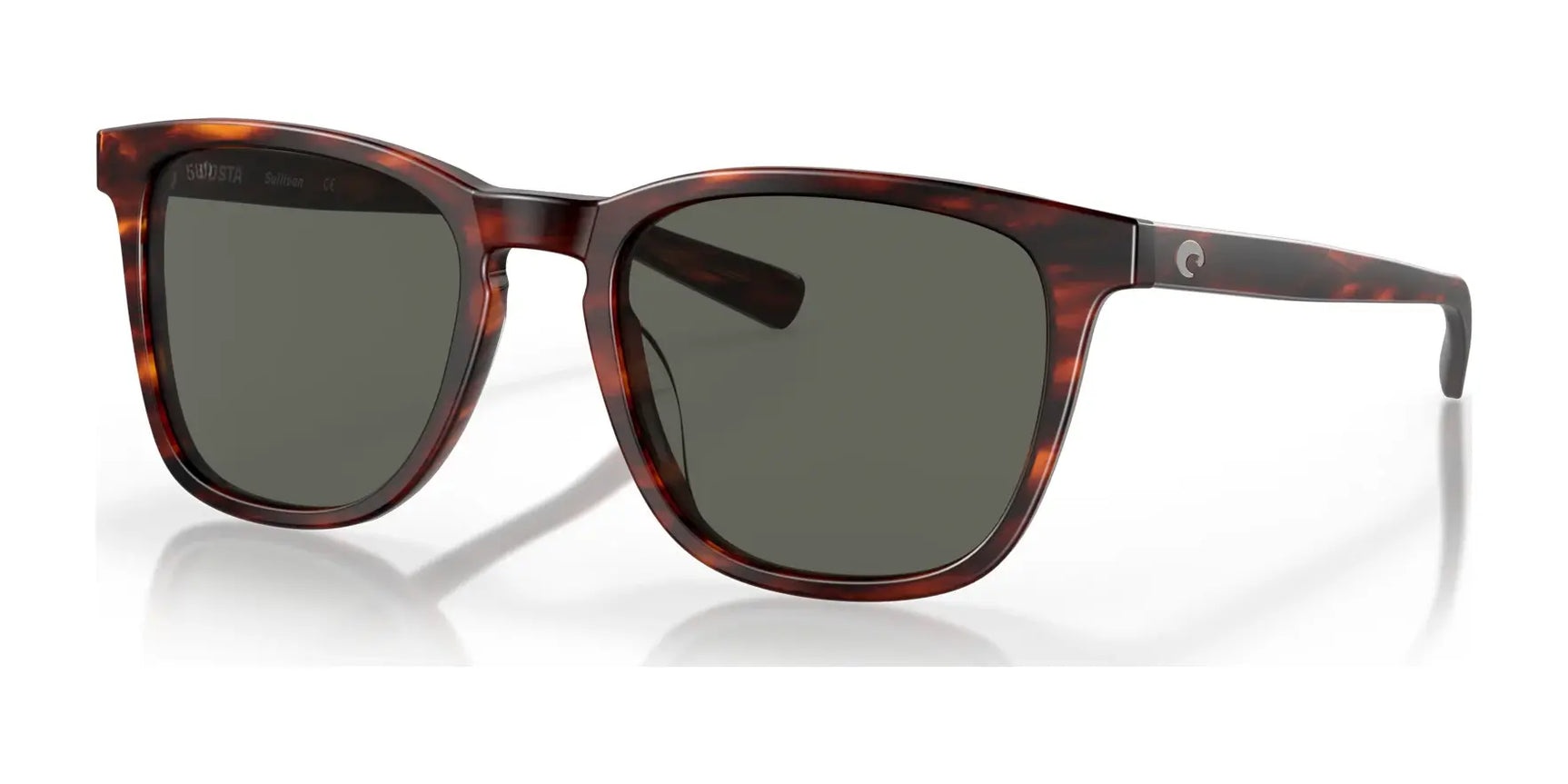 Costa SULLIVAN 6S2002 Sunglasses Matte Tortoise / Gray (Polarized)