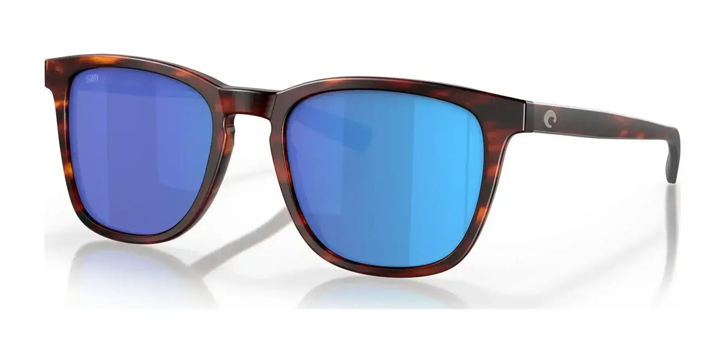 Costa SULLIVAN 6S2002 Sunglasses Matte Tortoise / Blue Mirror