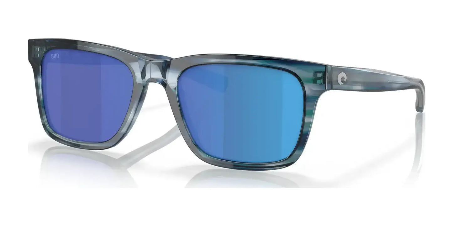 Costa TYBEE 6S2003 Sunglasses Ocean Currents / Blue Mirror