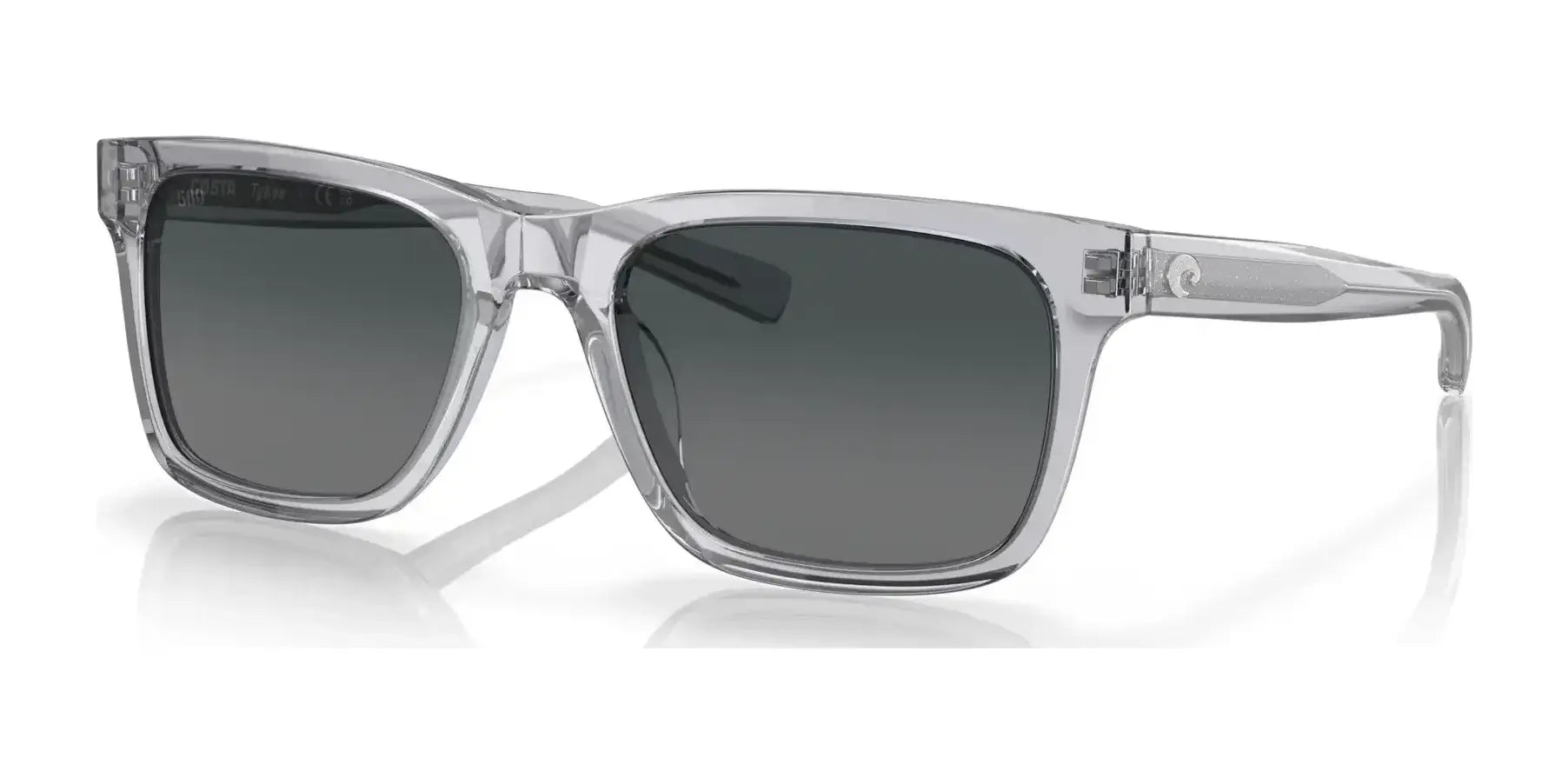 Costa TYBEE 6S2003 Sunglasses Shiny Light Crystal Gray / Gray Gradient