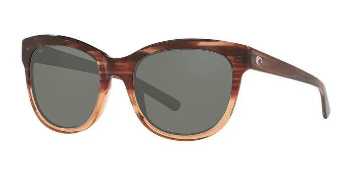 Costa BIMINI 6S2004 Sunglasses | Size 54 / Shiny Sunset №200412 / Gray (Polarized) (3P 10%)