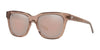 Costa COQUINA 6S2006 Sunglasses | Size 54 / Shiny Taupe Crystal / Copper Silver Mirror (Polarized) (3P 12%) №200605
