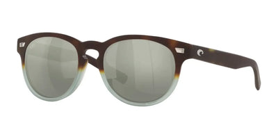 Costa DEL MAR 6S2007 Sunglasses Matte Tide Pool / Gray Silver Mirror (Polarized)